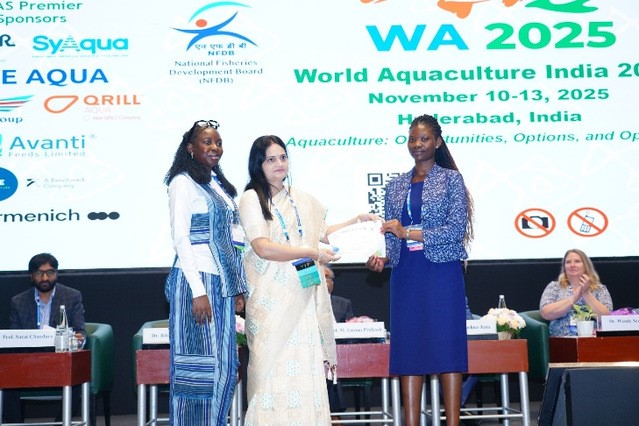 【上海海洋大学】师生献智2025世界水产养殖大会并获国际奖项