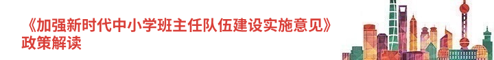 《加强新时代中小学班主任队伍建设实施意见》政策解读